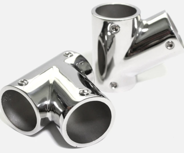 Tee Joint  T-Junction 90 degree (22mm&25mm) Stainless Steel Marine Yacht Tube Fittings