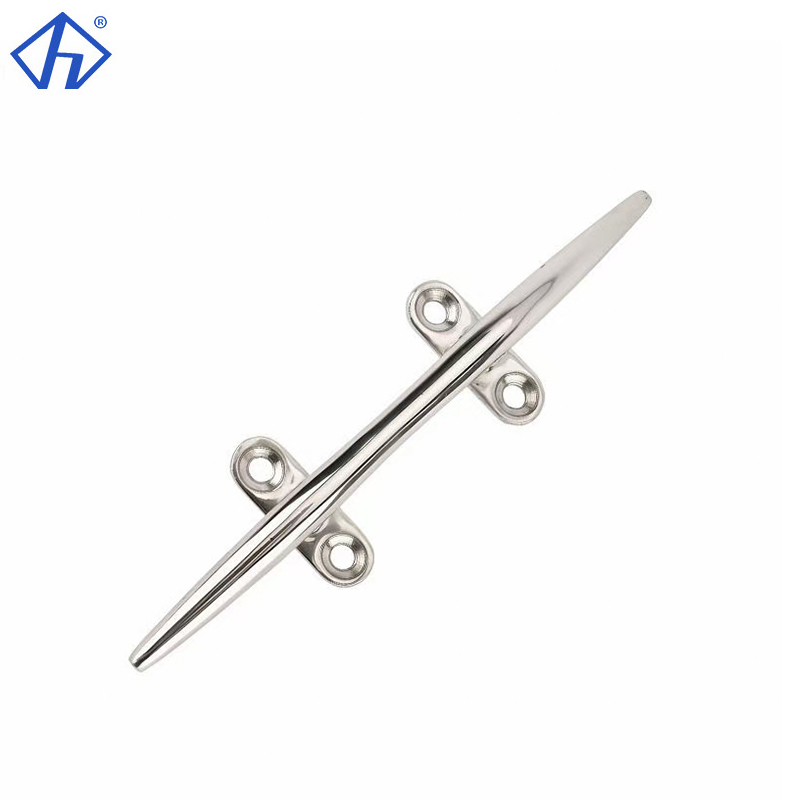 Heavy Duty Hollow Base Cleat Casting SS316 Hardware