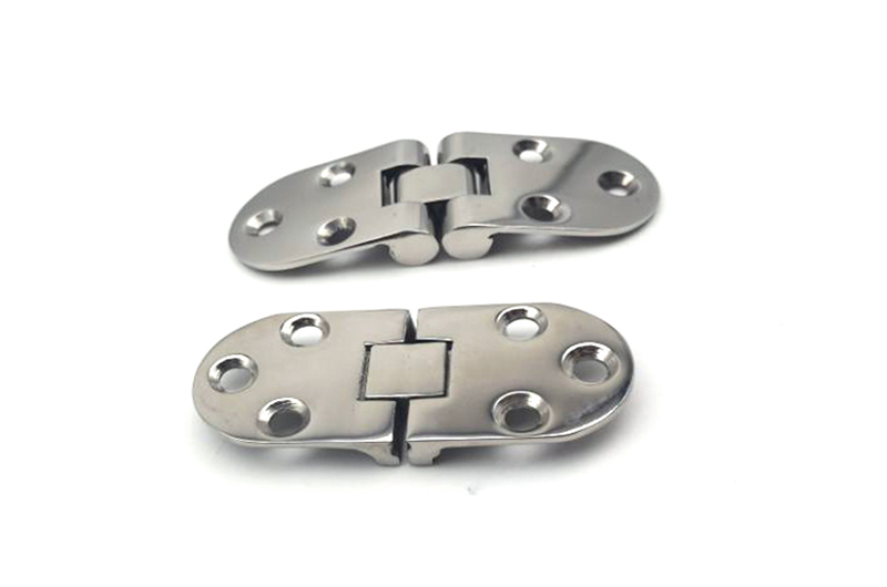 Hiever casted hinge stamped hinge