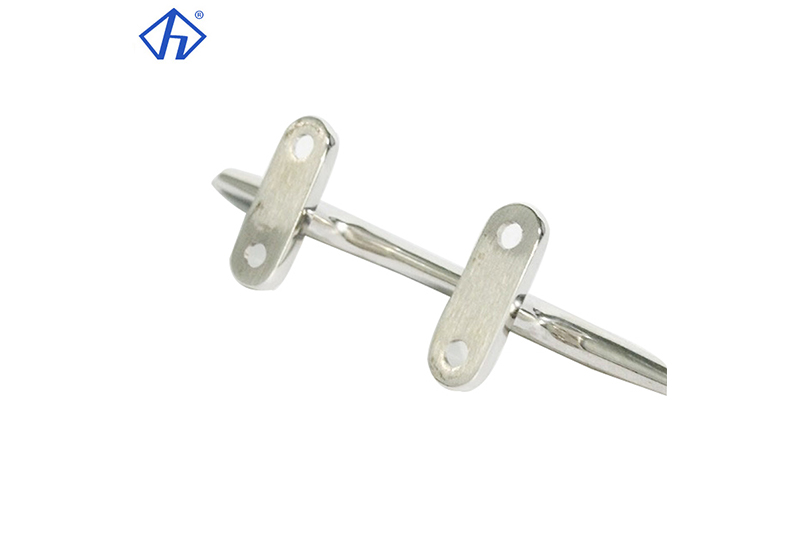 SS316 marine hollow base cleat casting