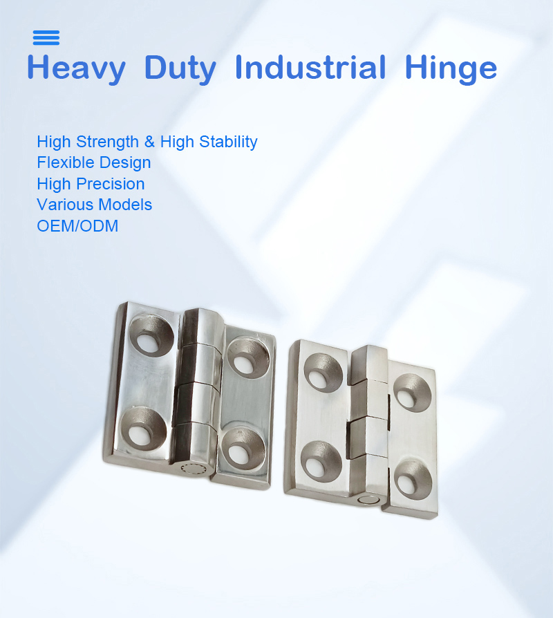 heavy duty industrial hinge stainless steel casting hinge-Hiever
