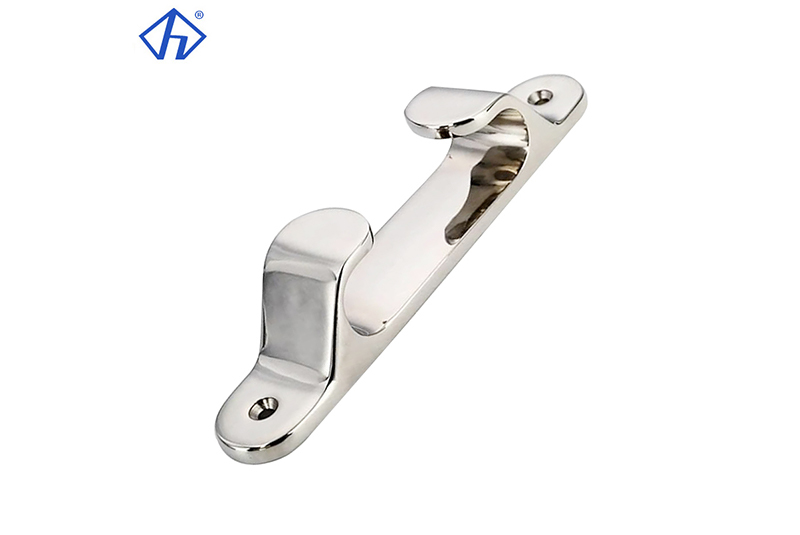 marine stainless steel bow chock fair lead cleat