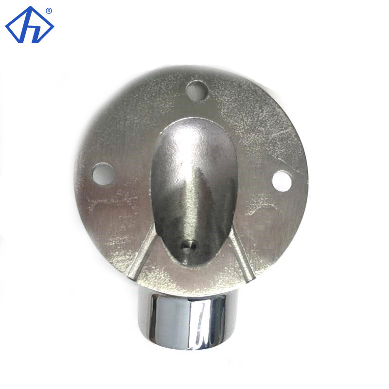 30° Round Stanchion Base Tubing fittings