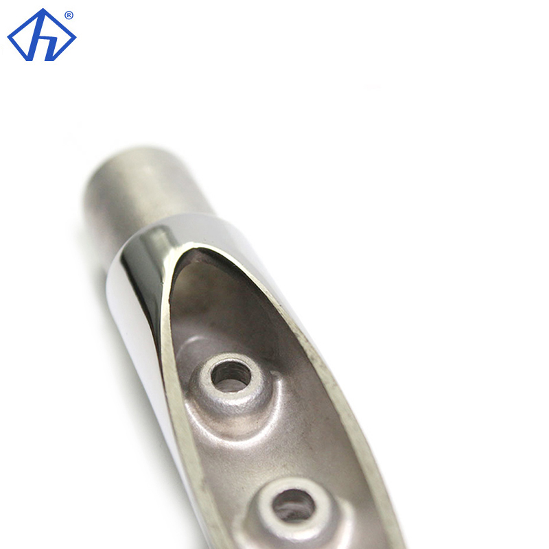 316 Boat Railing Bottom Mounted End Accessory