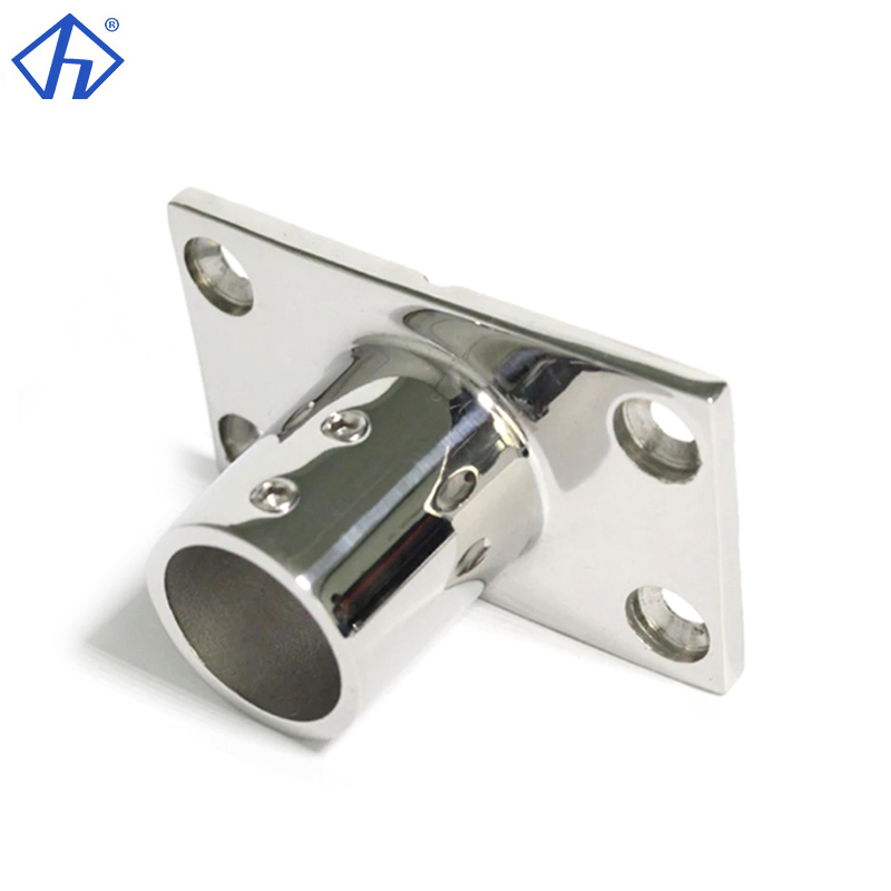 90 Degree Rectangle Rail Base Fitting