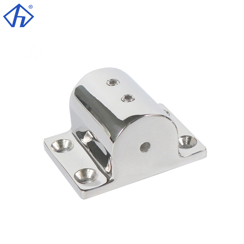 90 Degree Rectangle Stanchion Base