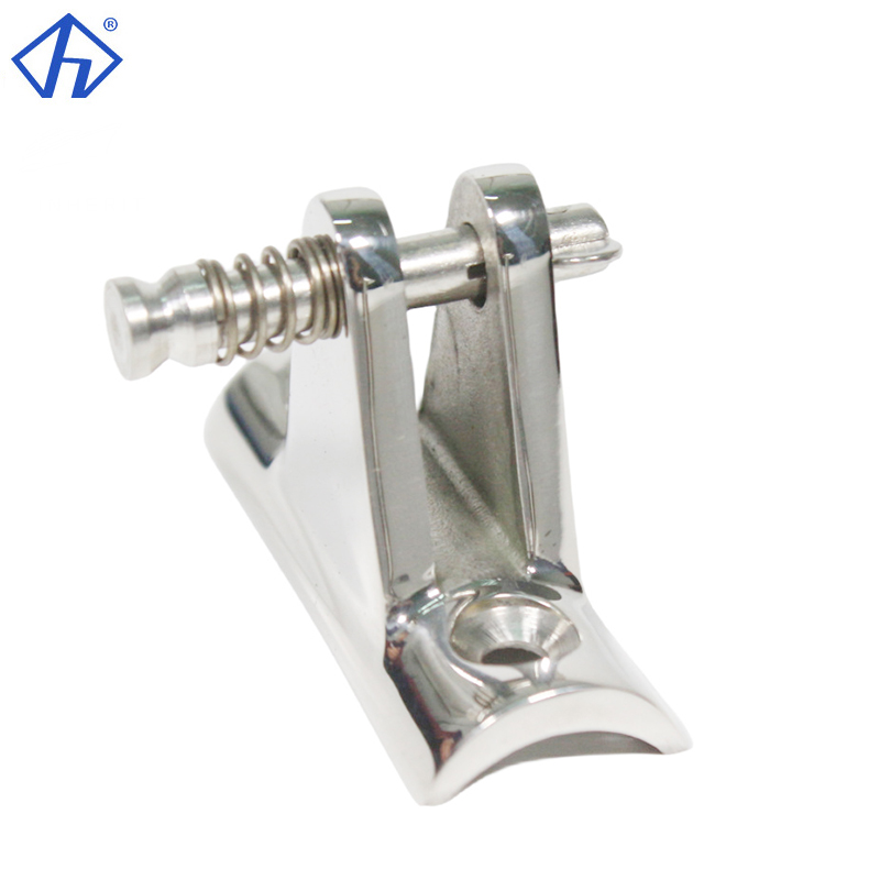 Bimini Curved Stainless Hinge