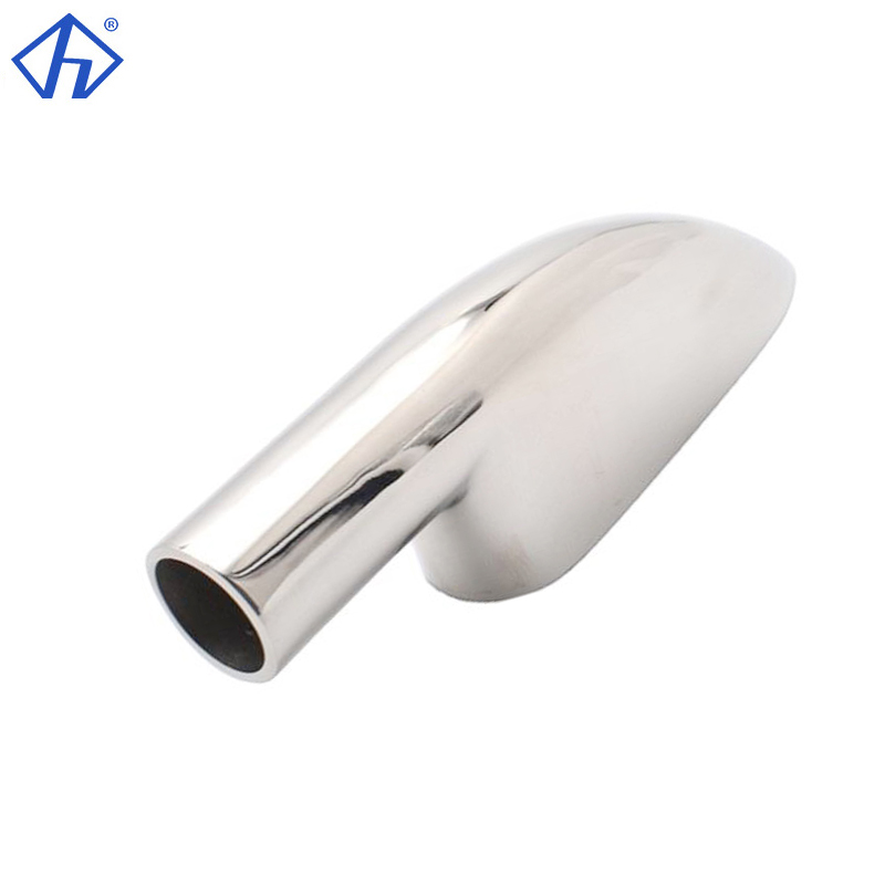 Boat Stainless Tubing Part rail end