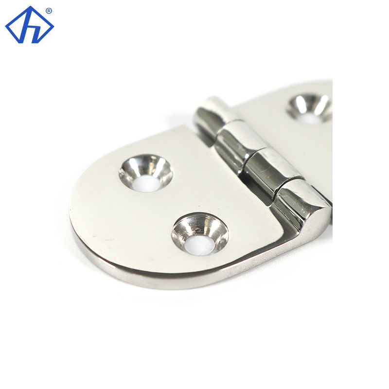 Four-Hole Oval Hinge Heavy Duty Stainless Steel Boat Hinge Biscuit Hinge