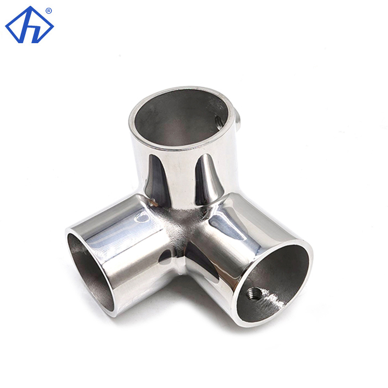 Heavy Duty Stainless Three-Way Corner
