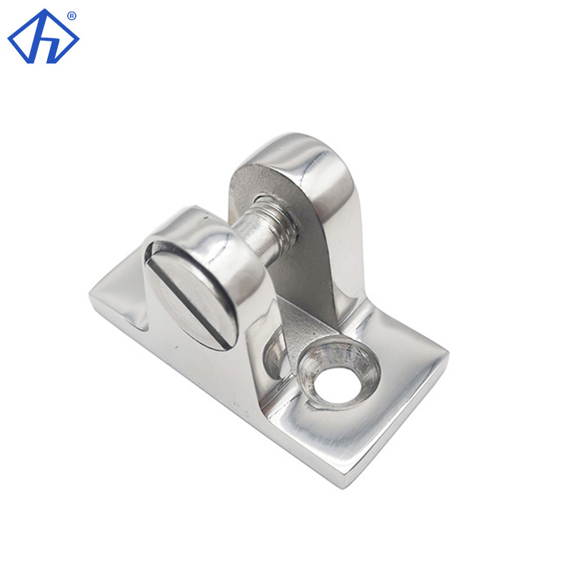 Heavy Duty base deck hinge for yacht bimini