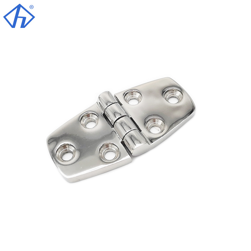 Heavy duty casting butting hinge mirror polished hinge