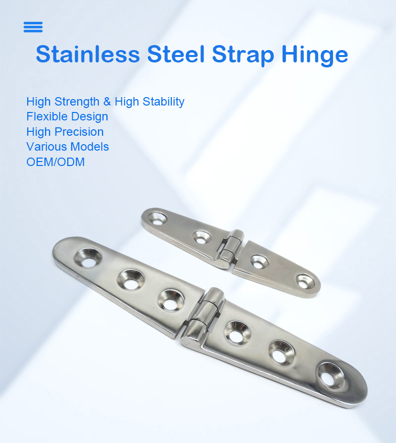 Investment Casting Marine Stainless Polished Hinge