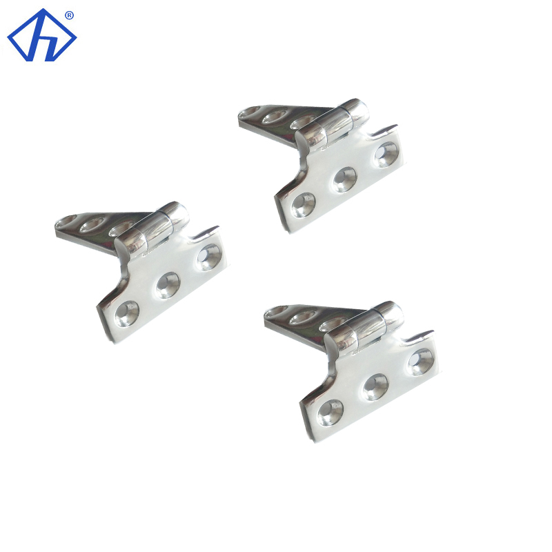 Investment casting long T-hinges