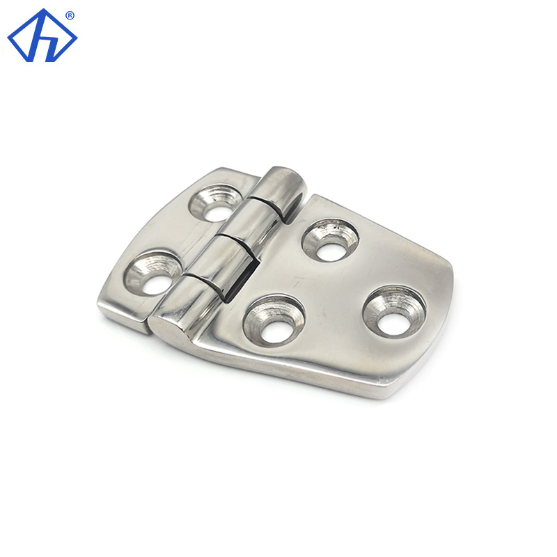 Mirror Polished Boat Shortside Door Hinges Heavy Duty Industrial Butt Hinges