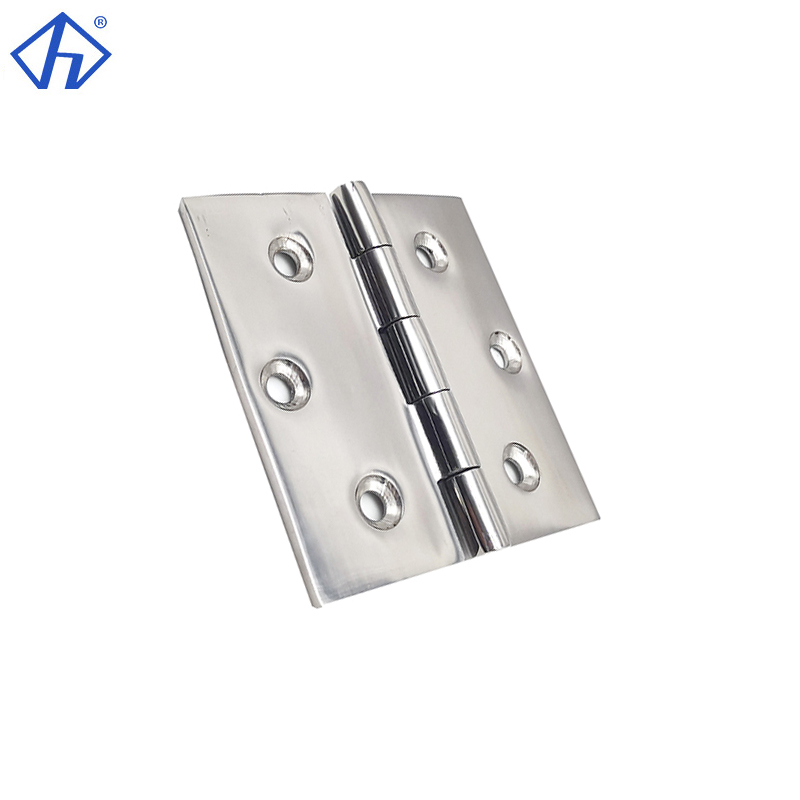 Mirror Polished Large Size Heavy Duty Hinge