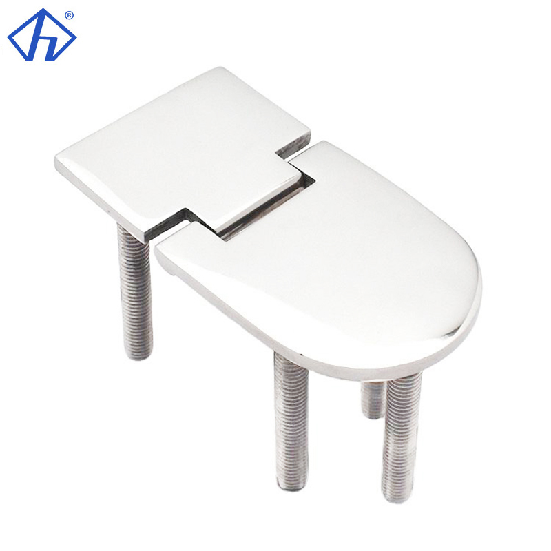 Mirror Polished locker door hinge produced by Hiever