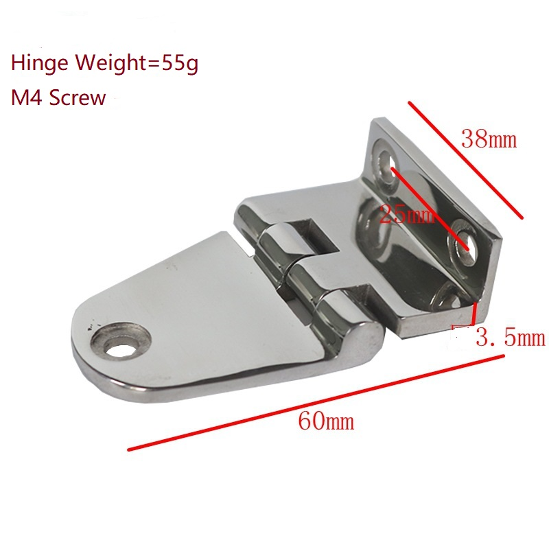 Offset Short Side Hinge Stainless Steel Precision Curving Casting Heavy Duty Deck Cabinet Hinges-drawing