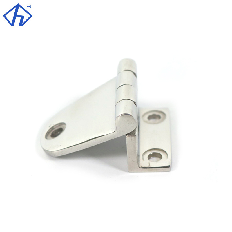 Offset Short Side Hinge Stainless Steel Precision Curving Casting Heavy Duty Hinges Deck Cabinet Hinges