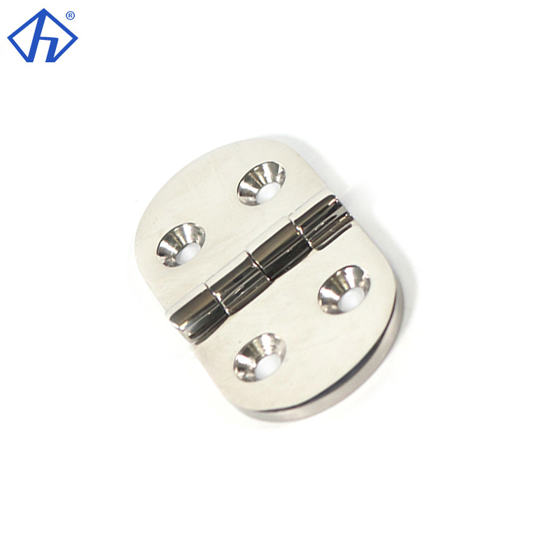 Oval Hinge Heavy Duty Stainless Steel Boat Flush Mount Hinge Biscuit Hinge