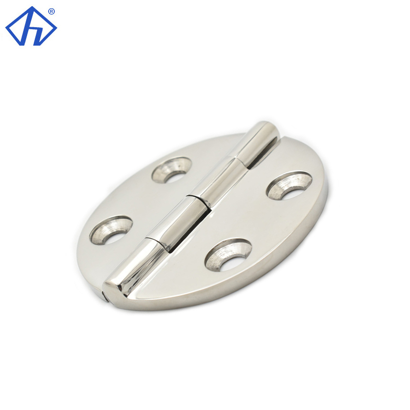 Polished Butt Round Hinges