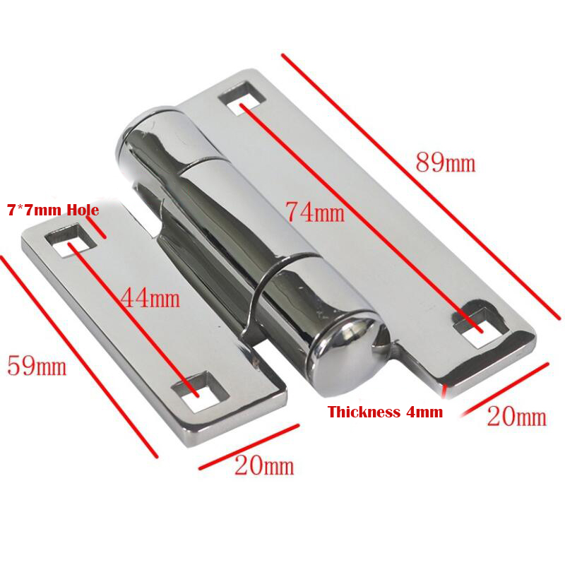 Squire Hole Asymmetrical duty 4 Squire Hole Hinges-dimension