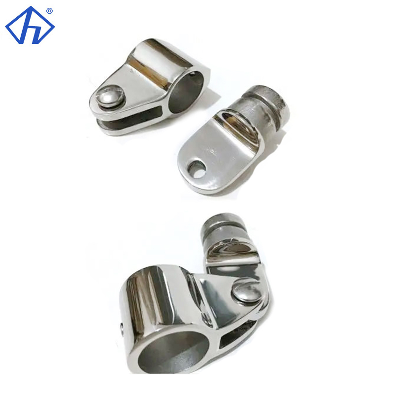 Stainless Steel Bimini Top Rail Fitting