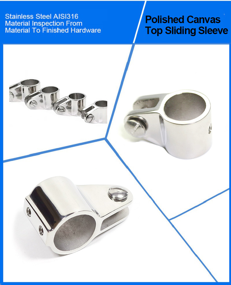 Stainless Steel Canvas Slide Sleeve
