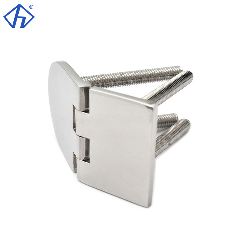 Stainless Steel Hatch Hinge with 4 Thread Stud