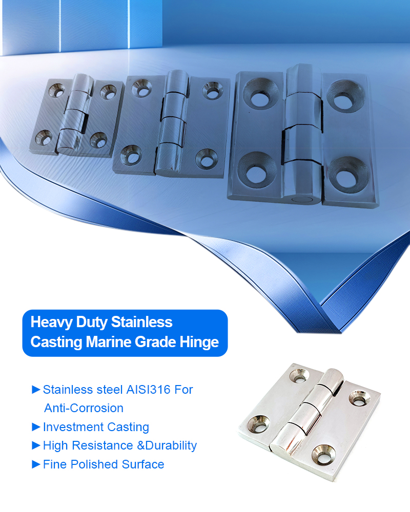 Stainless Steel Yacht Boat Hinge