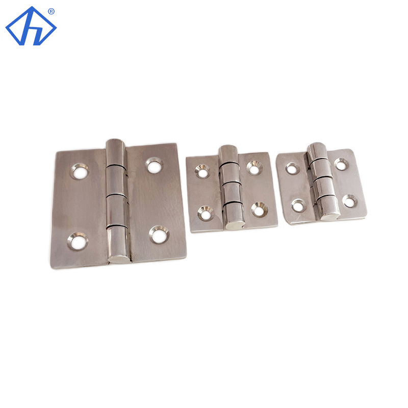 Stamped Stainless Steel Hinge Mirror Polished Hinge