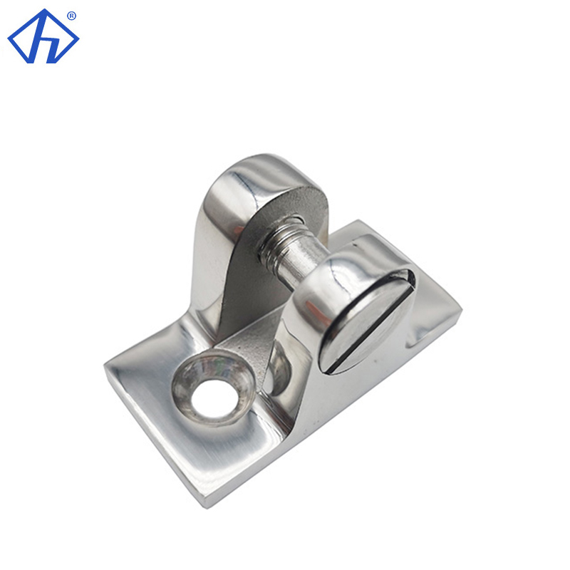 base deck hinge for bimini