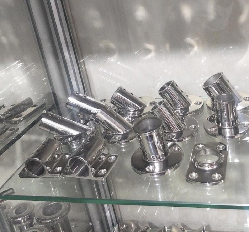 boat hand rail base rail holder stainless