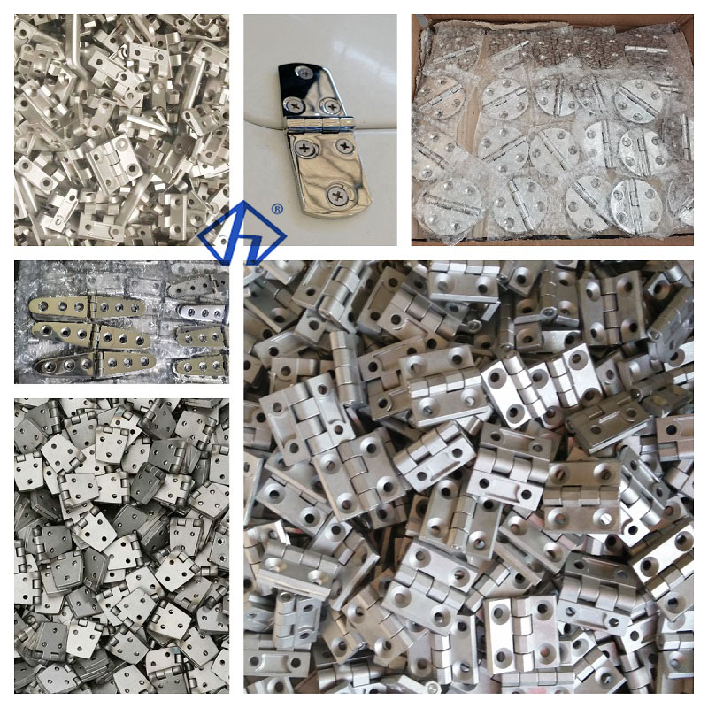 boat stainless casting hinge-package and installation