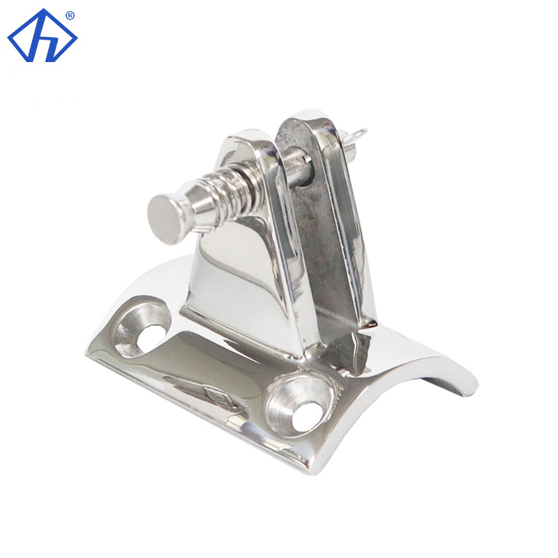stainless Concave Base Hinge For Tube 40mm50mm
