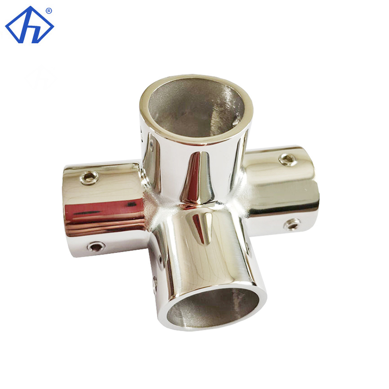 stainless casting 4 way corner fitting