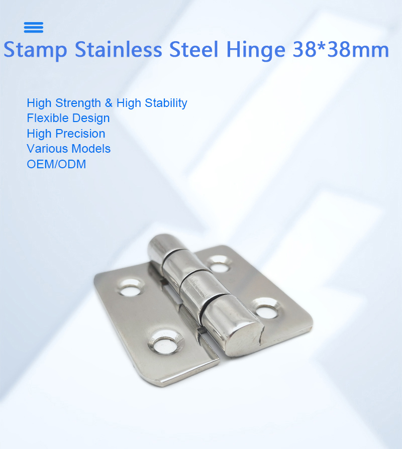 stainless steel stamped hinge-small size hinge