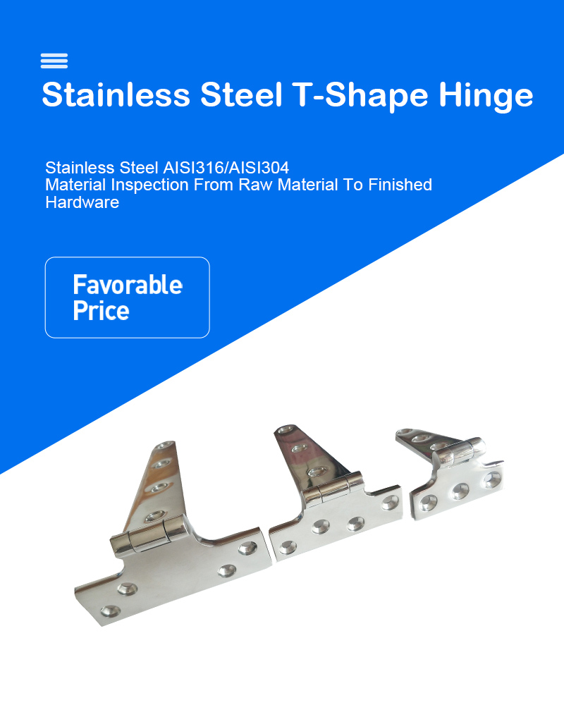 wholesale stainless steel hinge T shape hinge