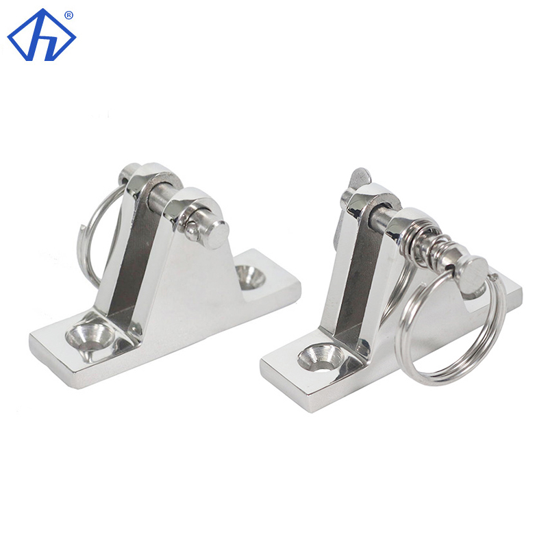 yacht bimini top deck hinge stainless