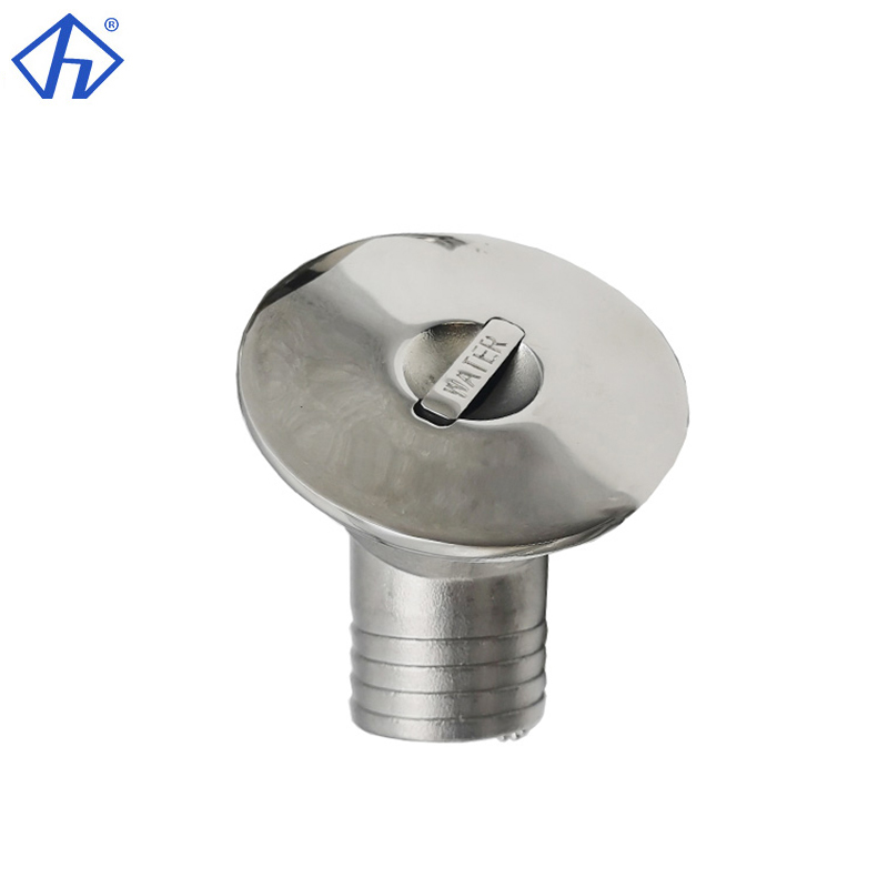 30 Degree Deck Fill SS316 Cast Water Fuel Deck Filler