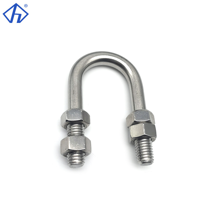 304 Stainless Steel Marine Boat Bow & Stern Eyes Tie Down U Shape Bolt