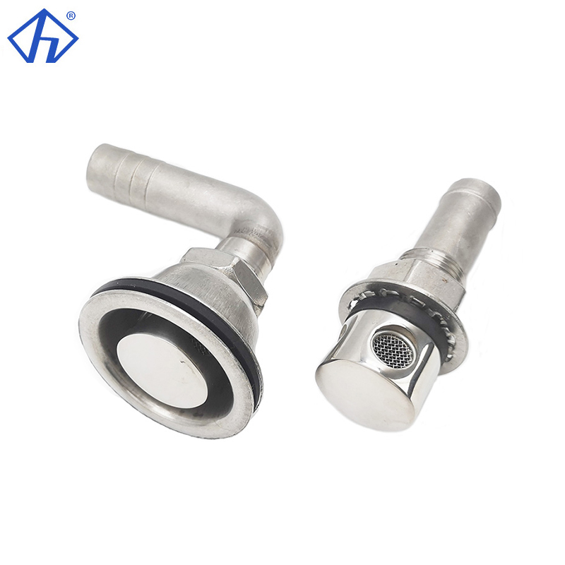 90 Degree Elbow Tank Vent Marine Flush Mount Fuel Gas Tank Vent For Boat