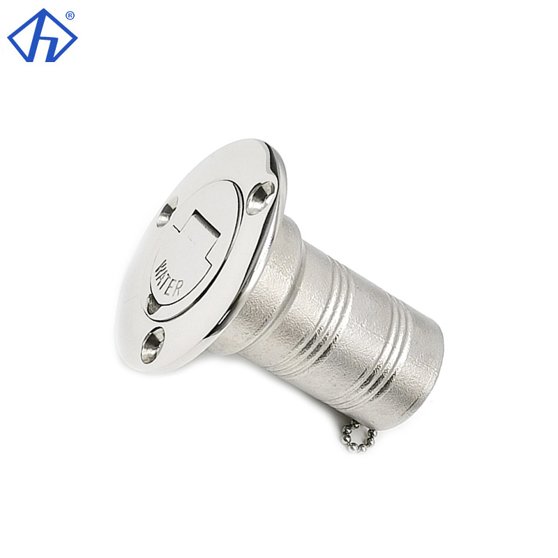 Boat Keyless Deck Fill Marine Grade Hose Deck Filler SS316 Marine Hardware