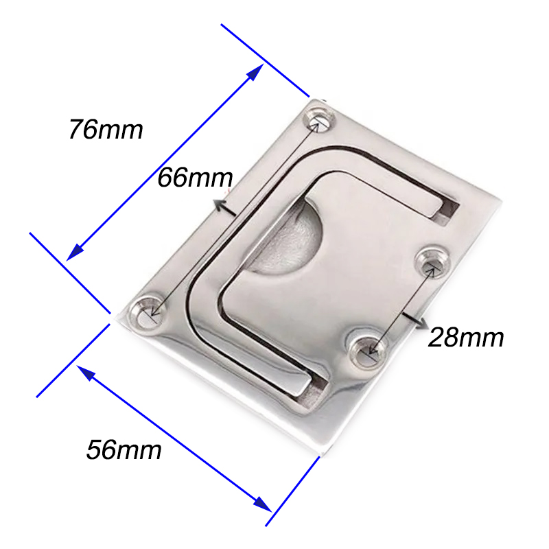 Flush Hatch Pull Marine Grade