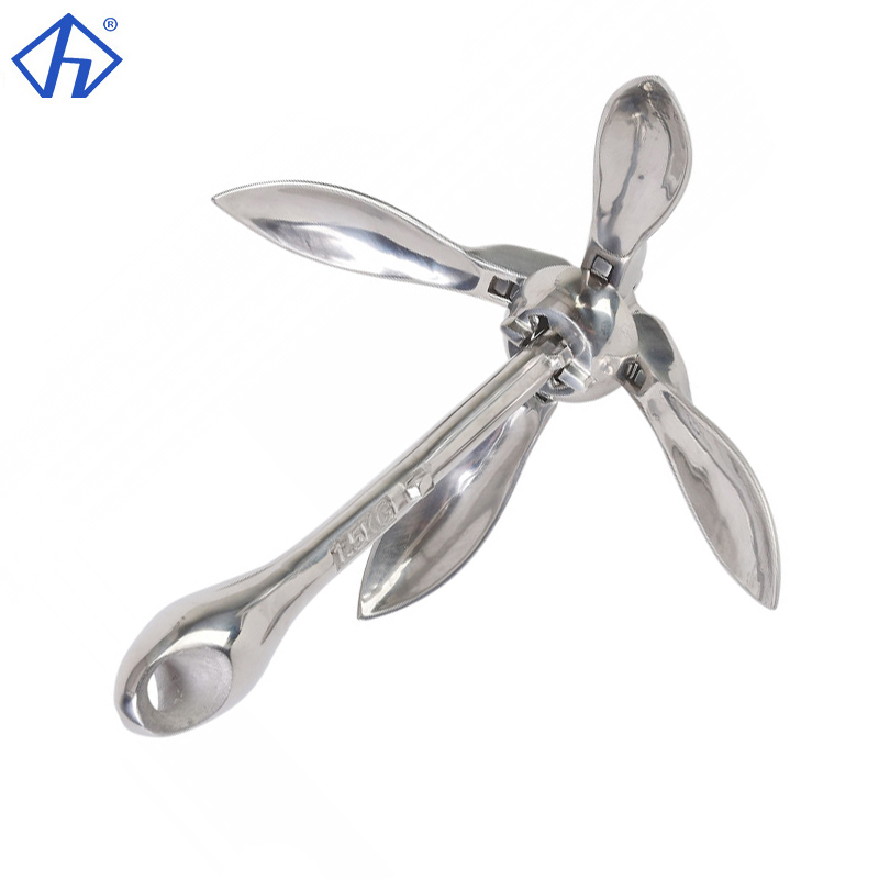 Folding Grapnel Anchor AISI316