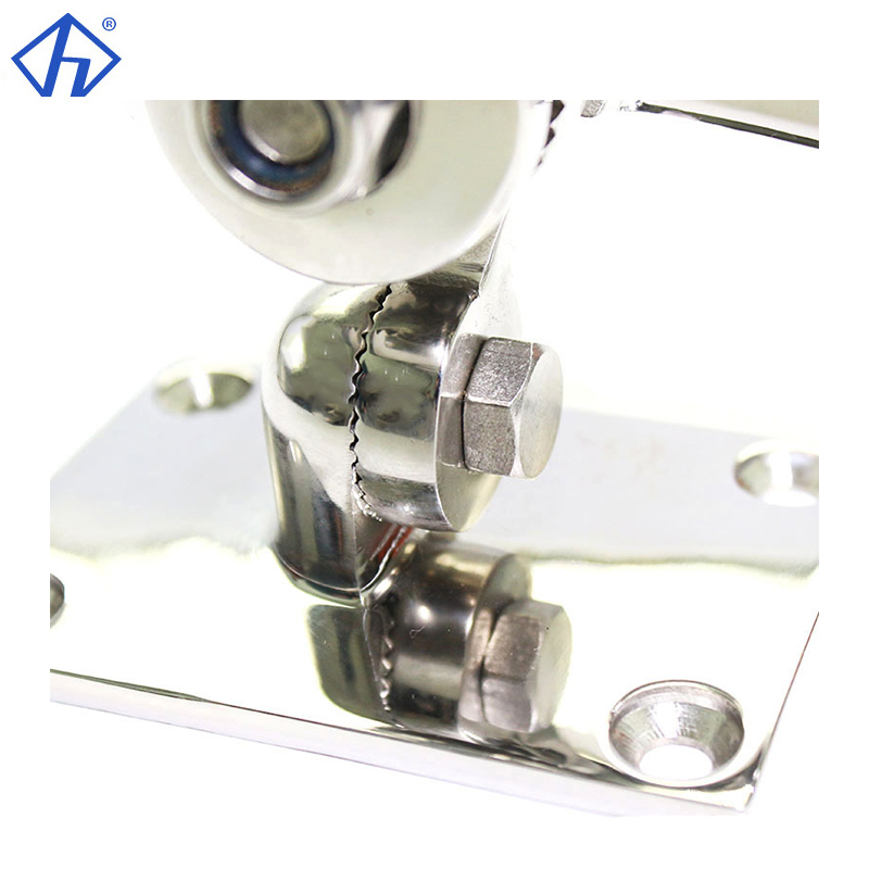 Heavy Duty Adjustable Boat Ratchet Atenna Mount