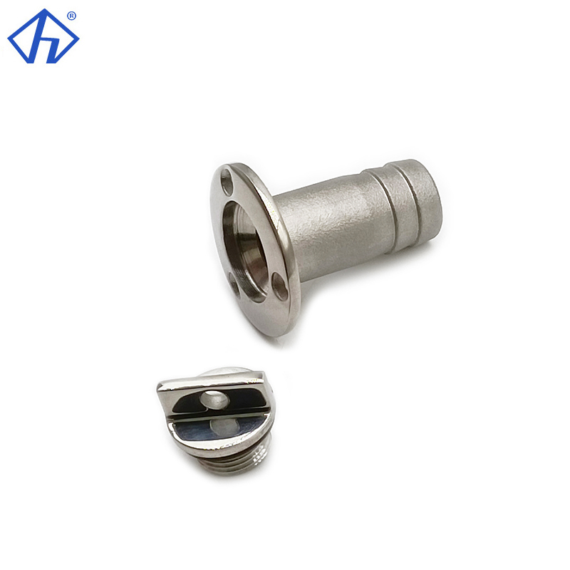 Heavy Duty Water Fuel Deck Fill Boat Drain Plug Thru Hull Garboard Drain Plug