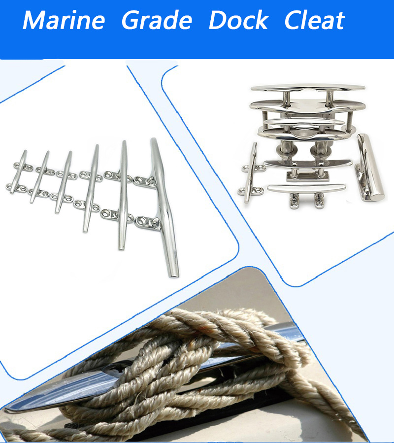 Hiever's high quality marine grade dock cleat