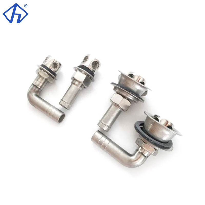 High Precision Boat Fuel Tank Vent Straight Fuel Gas Tank Vent 90degree