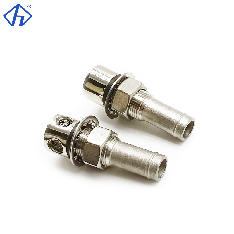High Precision Boat Fuel Tank Vent Straight Fuel Gas Tank Vent